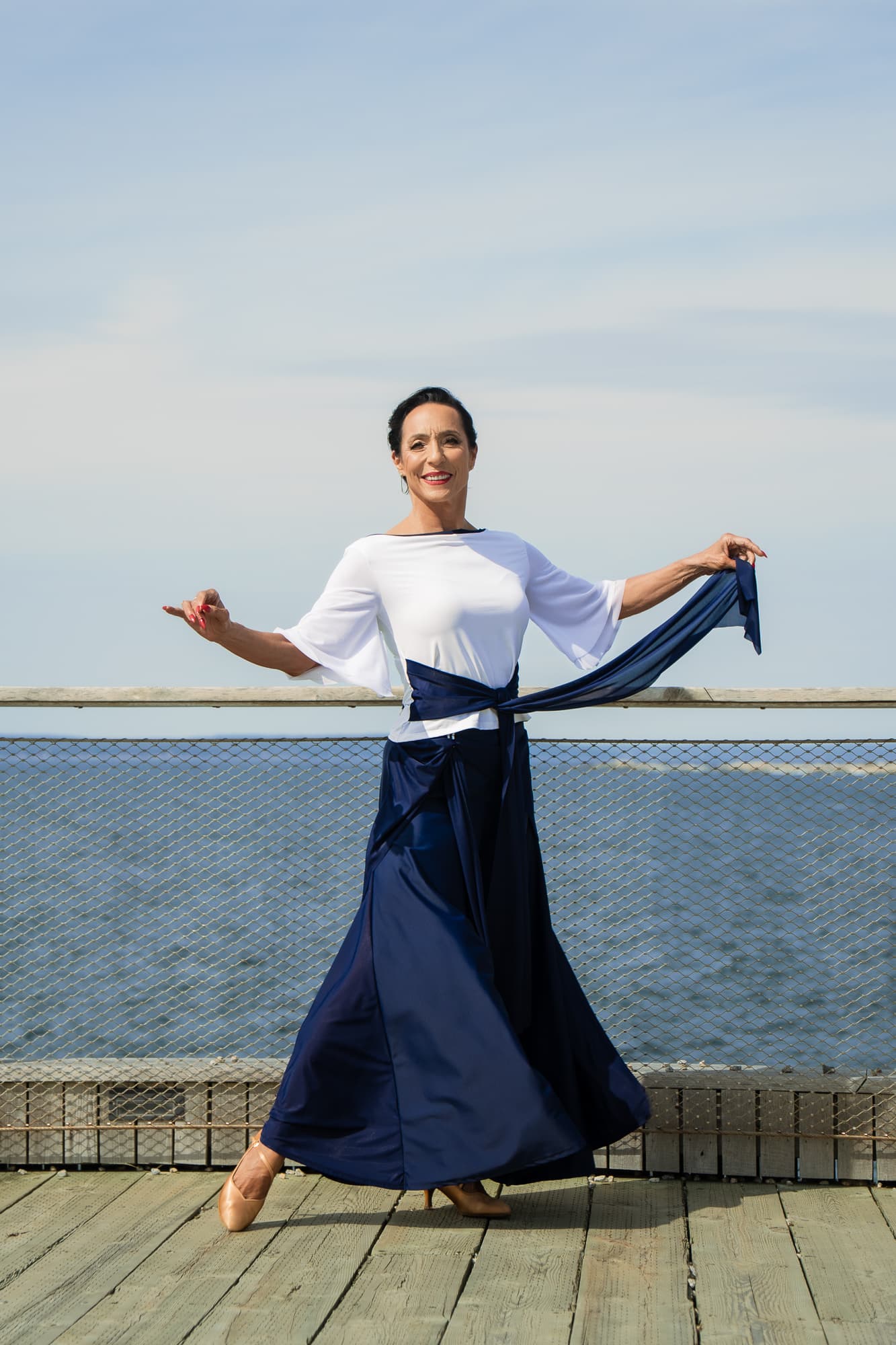 Goddess Dance Pants | Extra Wide Leg Dance Trousers with Semi Sheer Inserts and Decorative Sashes 